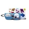 GOSLEEP 2 In 1 Travel Sleep Mask With Memory Foam Pillow-Pan Am