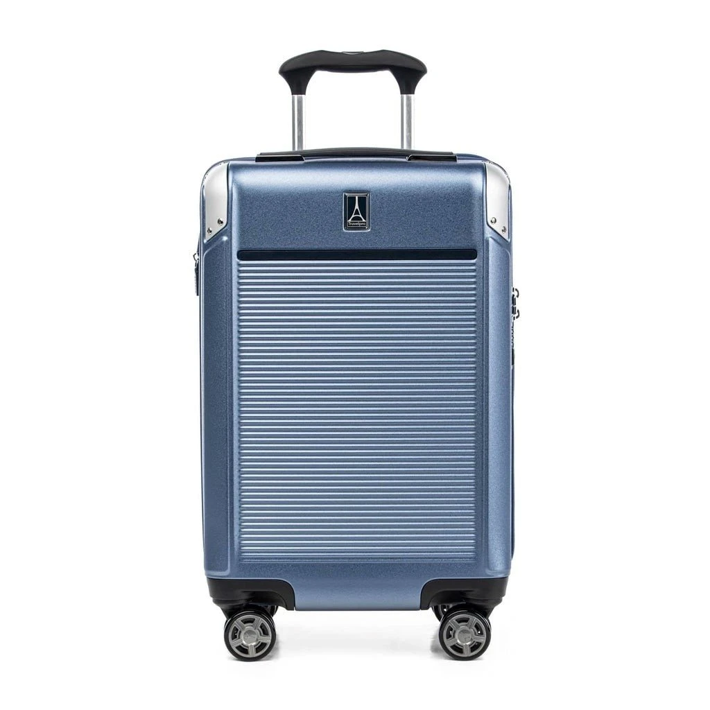 Platinum Elite Carry-On Expandable Hardside Spinner Sky Blue 3 Platinum Elite Carry-On Expandable Hardside Spinner Sky Blue