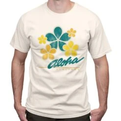 Aloha Airlines Mens Retro T-shirt