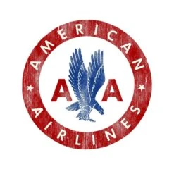 American Airlines Vintage Logo Mens T-shirt -Men Clothing Store american airlines vintage logo mens t shirt 2