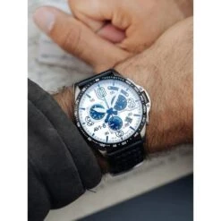AVI-8 Hawker Meca Qtz Watch White Face/Black -Men Clothing Store avi 8 hawker meca qtz watch white face black 1