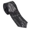 Blackbird Spy Plane Grey And Black Necktie -Men Clothing Store blackbird spy plane grey and black necktie