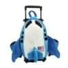 Blue Airplane Rolling Backpack -Men Clothing Store blue airplane rolling backpack