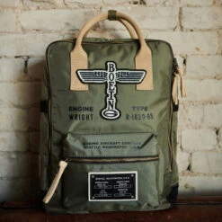 Boeing Vintage Totem Logo Backpack -Men Clothing Store boeing vintage totem logo backpack 2