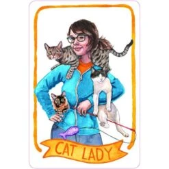 Cat Lady Old Maid Card Game -Men Clothing Store cat lady old maid card game 2