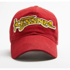 Cessna Plane Cap -Heritage Red