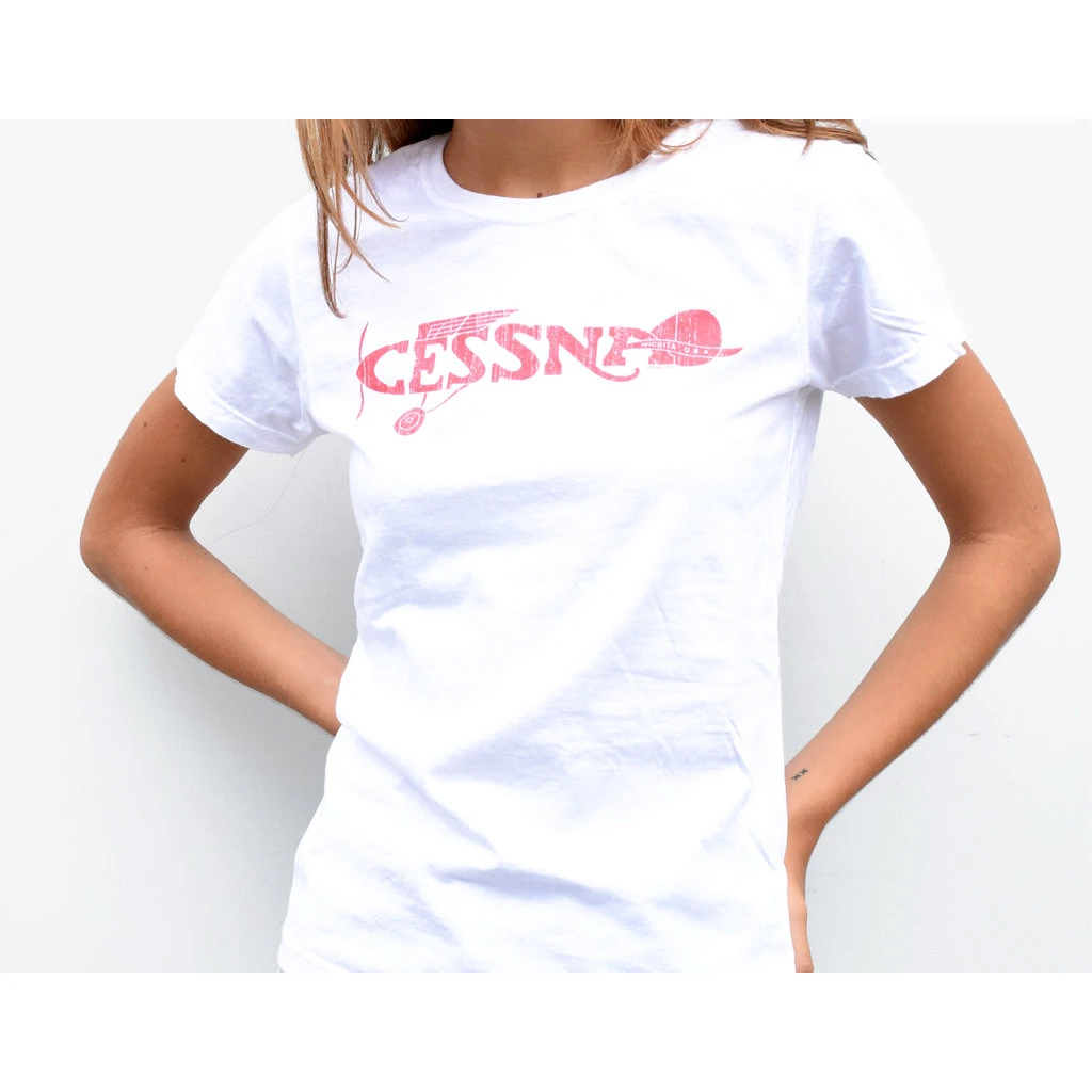 Cessna Plane Womens T-shirt 4 Cessna Plane Womens T-shirt - Image 2