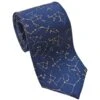 Constellations Dark Blue And Yellow Necktie -Men Clothing Store constellations dark blue and yellow necktie
