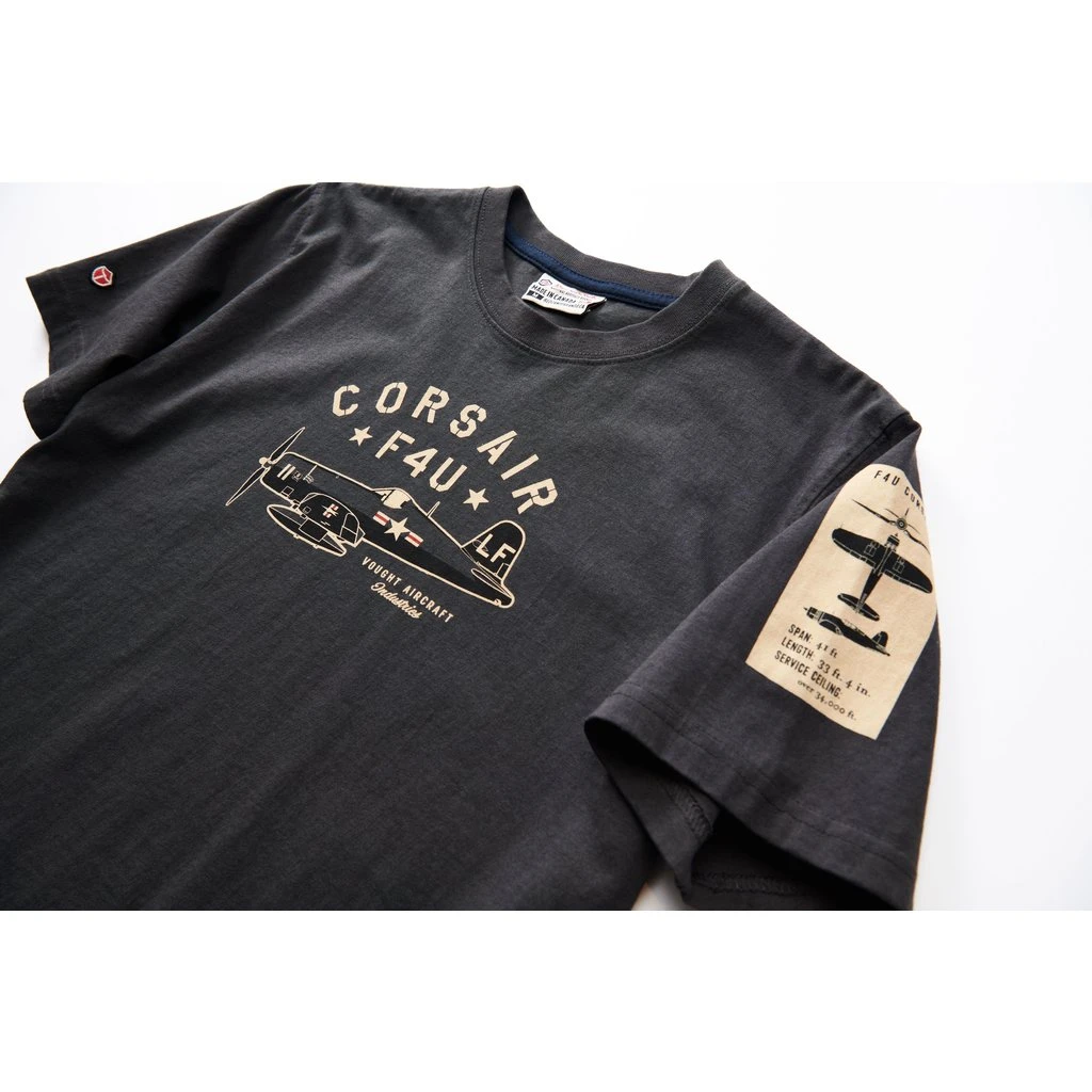 Corsair F4U Mens T-shirt 4 Corsair F4U Mens T-shirt - Image 2
