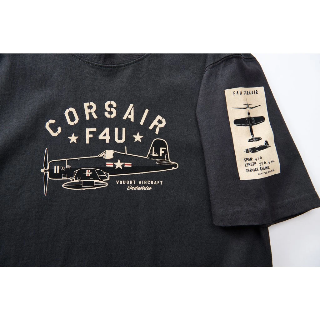 Corsair F4U Mens T-shirt 5 Corsair F4U Mens T-shirt - Image 3