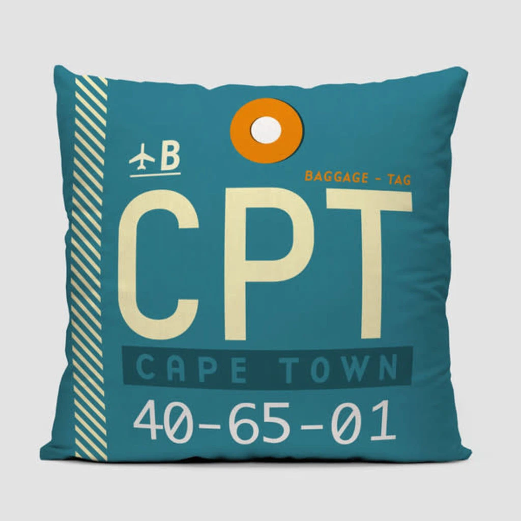 CPT Pillow Cover - Cape Town, South Africa 3 CPT Pillow Cover - Cape Town, South Africa