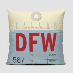 DFW Pillow Cover