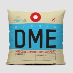 DME Pillow Cover - Moscow, Russia