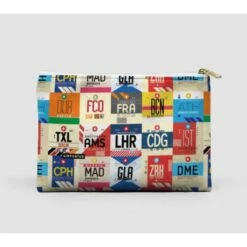 European Airports Small Pouch