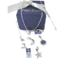 First Class Charm Carrier Necklace -Men Clothing Store first class charm carrier necklace 2