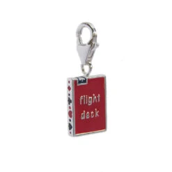 First Class Deck Of Cards Charm