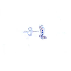 First Class Silver Stud Airplane Earrings -Men Clothing Store first class silver stud airplane earrings 1