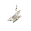 First Class Silver Wings Charm -Men Clothing Store first class silver wings charm
