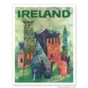 Fly To Ireland Print 9 X 12