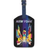 Fly To New York Times Square Luggage Tag -Men Clothing Store fly to new york times square luggage tag