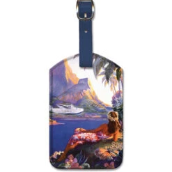 Fly To South Seas Isles Luggage Tag