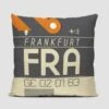 FRA Pillow Cover - Frankfurt, Germany