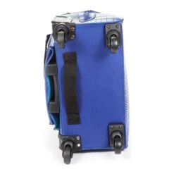 Harlequin Rolling Tote Blue Vegan Crocodile -Men Clothing Store harlequin rolling tote blue vegan crocodile 5