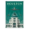 Jet Age Houston Air Terminal 1940 Art Print