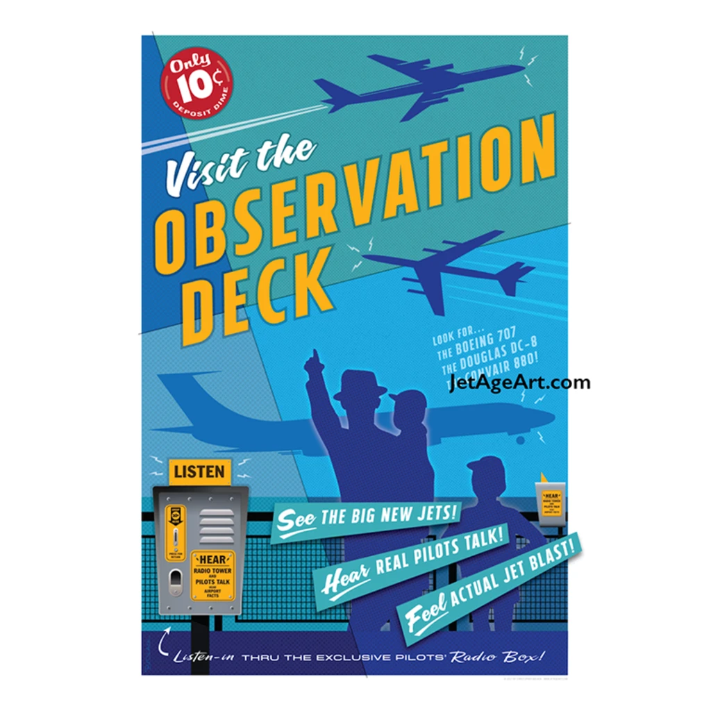 Observation Deck Memories Art Print 3 Observation Deck Memories Art Print