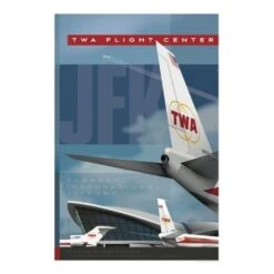 TWA Flight Center At JFK Tribute Art Print