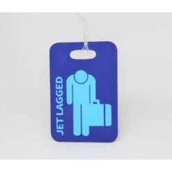 Jet Lagged Luggage Tag