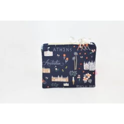 Bon Voyage World Traveler Navy Coin Purse