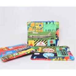 Vintage Travel Coin Purse