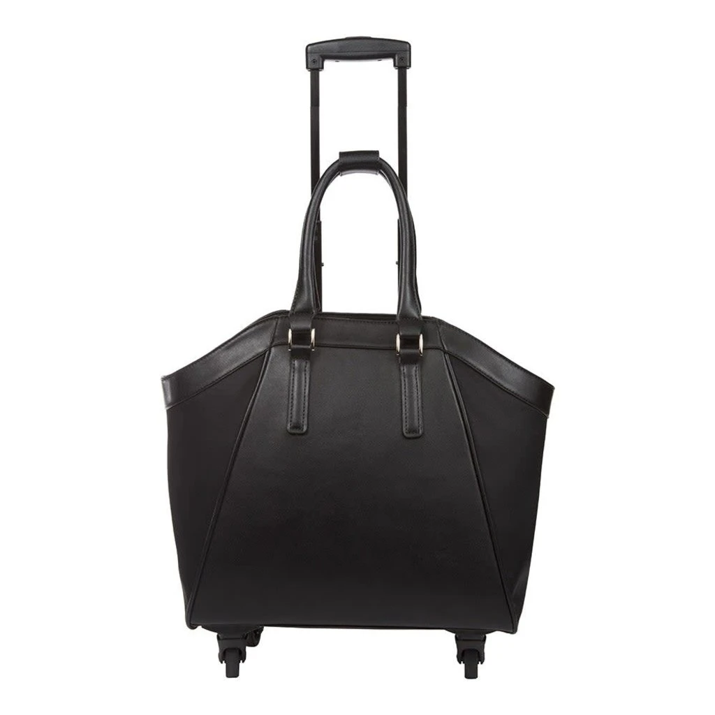 La Vie Rolling Tote Black 3 La Vie Rolling Tote Black