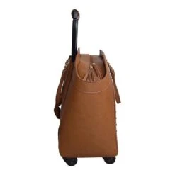 La Vie Rolling Tote Brown/Striped -Men Clothing Store la vie rolling tote brown striped 2