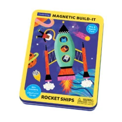 Magnetic Tin Build-it Rocket Ships