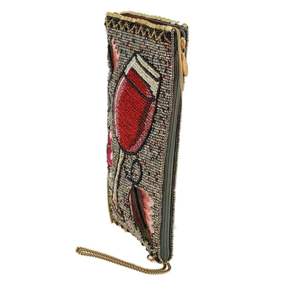 Mary Frances Cell Phone Crossbody - Vino 5 Mary Frances Cell Phone Crossbody - Vino - Image 3