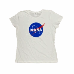 NASA Meatball Womens White T-shirt
