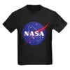 NASA Meatball Youth Black T-shirt