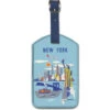 New York Manhattan Luggage Tag