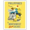 Northwest Orient Philippines Print 9x12 -Men Clothing Store northwest orient philippines print 9x12 1