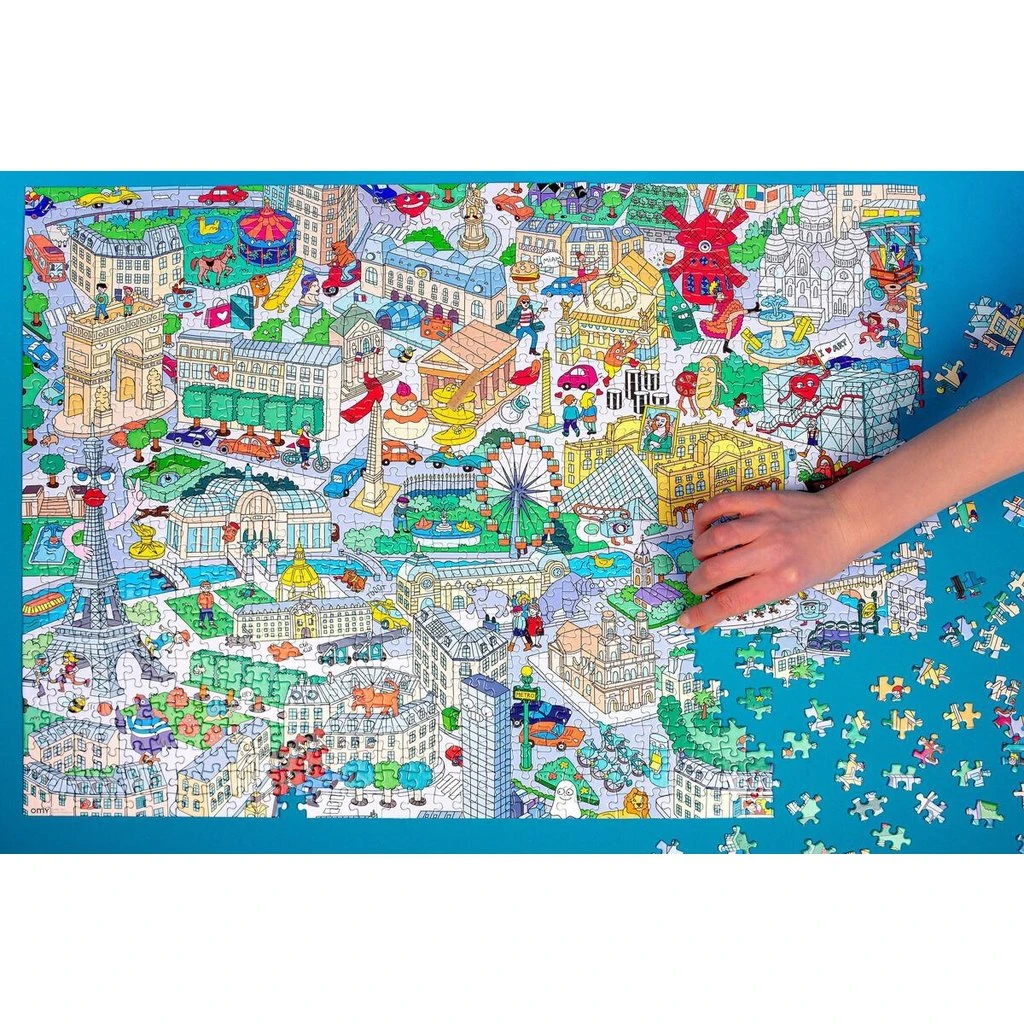 OMY Paris Puzzle 5 OMY Paris Puzzle - Image 3