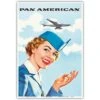 Pan Am Stewardess Print 9x12 -Men Clothing Store pan am stewardess print 9x12 1