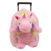 Pink Unicorn Rolling Backpack -Men Clothing Store pink unicorn rolling backpack