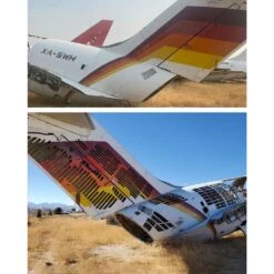 Plane Tag Aero California DC-9 32 Series - White -Men Clothing Store plane tag aero california dc 9 32 series white 2