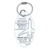 Plane Tag Boeing 727Y2K 'Midway 2000' -Men Clothing Store plane tag boeing 727 y2k midway 2000