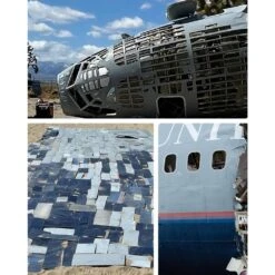 Plane Tag Boeing United 727-222 - Dark Blue -Men Clothing Store plane tag boeing united 727 222 dark blue 2