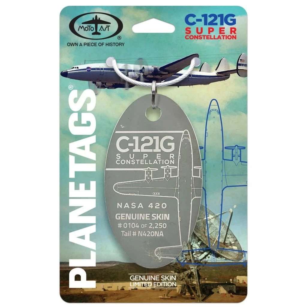 Plane Tag C121G Super Constellation- Gray 3 Plane Tag C121G Super Constellation- Gray