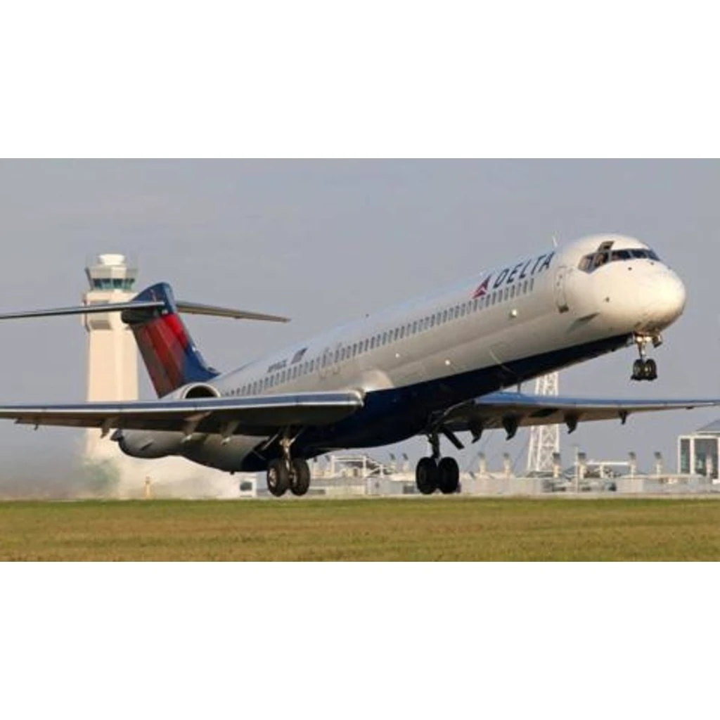 Plane Tag Delta MD-88 - White 5 Plane Tag Delta MD-88 - White - Image 3