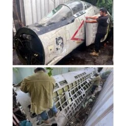 Plane Tag F-4B Phantom II Exterior Grey -Men Clothing Store plane tag f 4b phantom ii exterior grey 3